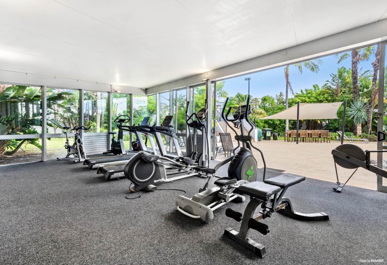 Le Mirage- Stylish, Central Apartment With Pools, Sauna, More Auckland Esterno foto